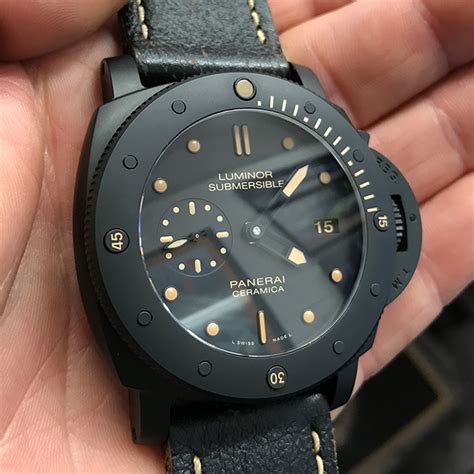 panerai ceramic case durability|Panerai material.